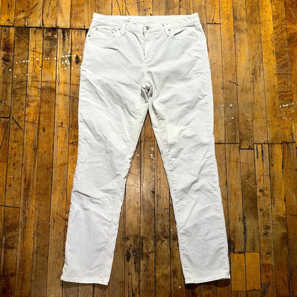 Gap 1969 Jeans Mens Size 32 White Denim Real Straight Leg Light Wash Outdoor